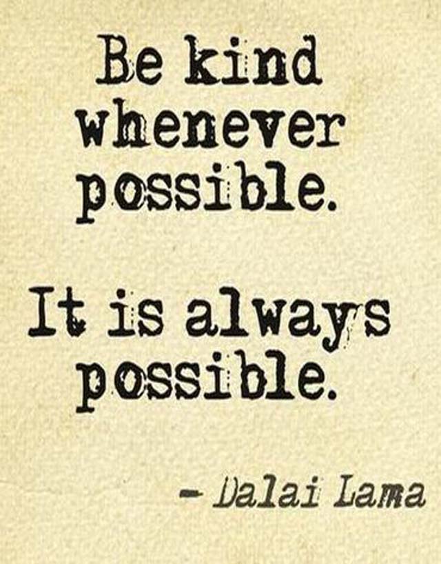 The Dalai Lama: On Kindness – My Incredible Website